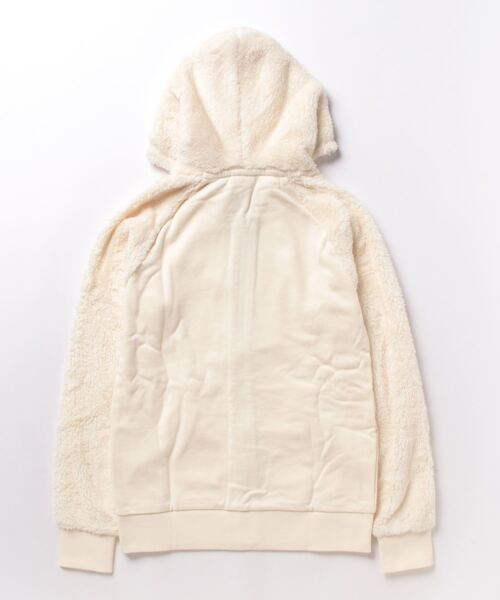 roial(ロイアル)の「MALONE-G/ROIAL(ロイアル)ジップアップフードパーカー(パーカー・レディース・ホワイト/ネイビー/ブラック・SMALL/MEDIUM)」の4枚目の写真