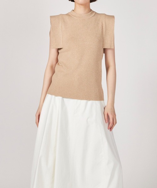 ニット/セーター CLANE - CLANE SQUARE SLEEVE KNIT TOPS SQUARE SLEEVE KNIT TOPS（ニット/セーター）｜CLANE（クラネ