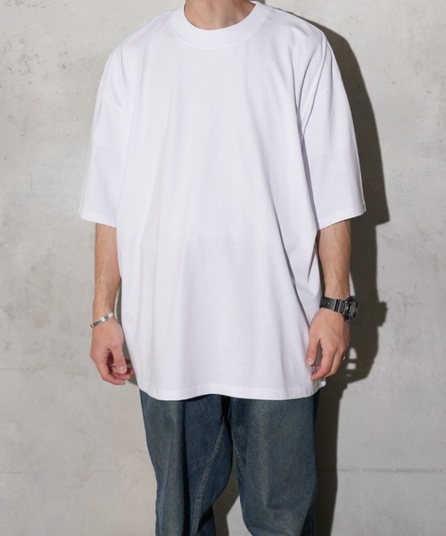 THRIFTY LOOK(スリフティールック)の「Stanley/Stella / スタンレーステラ Blaster 2.0 (SATU020) オーガニックコットン 無地 ミディアムウェイト オーバーサイズ Tシャツ(Tシャツ/カットソー・メンズ・オリーブ/ブラック/ホワイト/オリーブドラブ/ナチュラル・LARGE/X-LARGE/MEDIUM)」の11枚目の写真