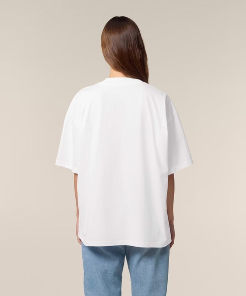 THRIFTY LOOK(スリフティールック)の「Stanley/Stella / スタンレーステラ Blaster 2.0 (SATU020) オーガニックコットン 無地 ミディアムウェイト オーバーサイズ Tシャツ(Tシャツ/カットソー・メンズ・オリーブ/ブラック/ホワイト/オリーブドラブ/ナチュラル・LARGE/X-LARGE/MEDIUM)」の10枚目の写真