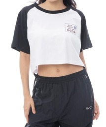【RVCA/ルーカ】25SS OLD WAYS CROPPED SS TEE/半袖ショート丈Tシャツ