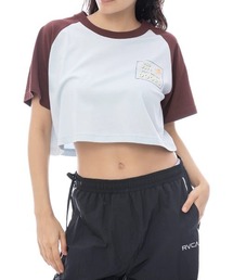 【RVCA/ルーカ】25SS OLD WAYS CROPPED SS TEE/半袖ショート丈Tシャツ