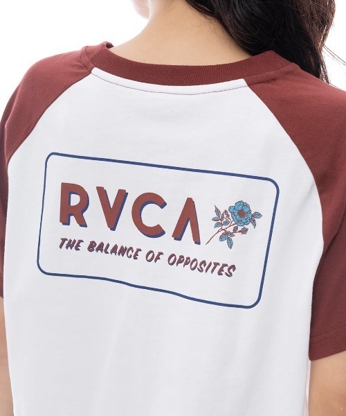 RVCA(ルーカ)の「【RVCA/ルーカ】25SS OLD WAYS CROPPED SS TEE/半袖ショート丈Tシャツ(Tシャツ/カットソー・レディース・ライトブルー/ブラウン/ホワイト・MEDIUM/SMALL/LARGE)」の5枚目の写真