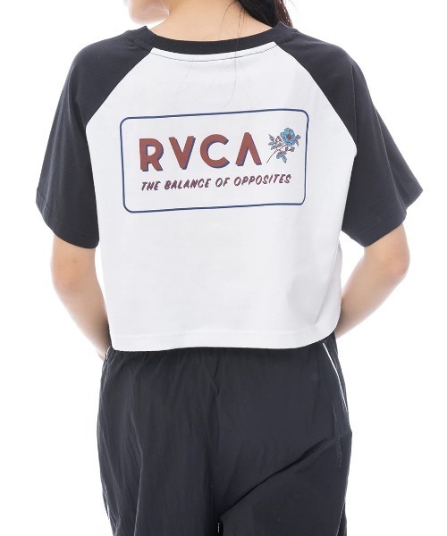 RVCA(ルーカ)の「【RVCA/ルーカ】25SS OLD WAYS CROPPED SS TEE/半袖ショート丈Tシャツ(Tシャツ/カットソー・レディース・ライトブルー/ブラウン/ホワイト・MEDIUM/SMALL/LARGE)」の9枚目の写真