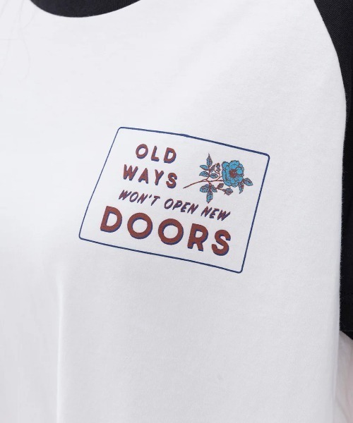 RVCA(ルーカ)の「【RVCA/ルーカ】25SS OLD WAYS CROPPED SS TEE/半袖ショート丈Tシャツ(Tシャツ/カットソー・レディース・ライトブルー/ブラウン/ホワイト・MEDIUM/SMALL/LARGE)」の10枚目の写真
