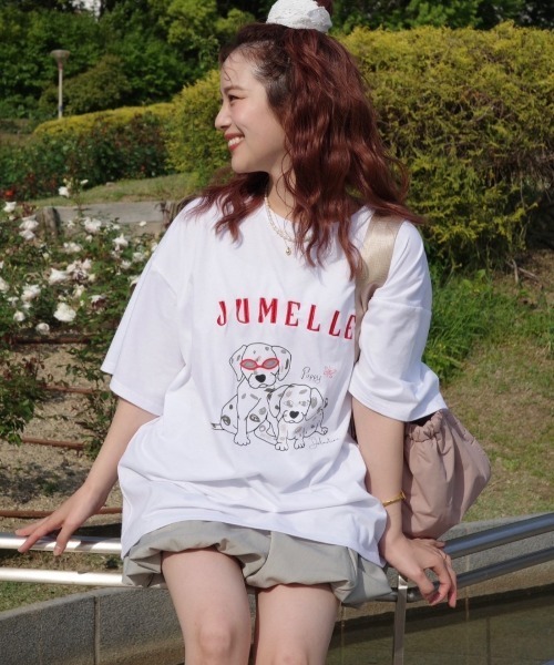 tシャツ JM dog T レディース JM dog T（Tシャツ/カットソー）｜jumelle（ジュメロ）の