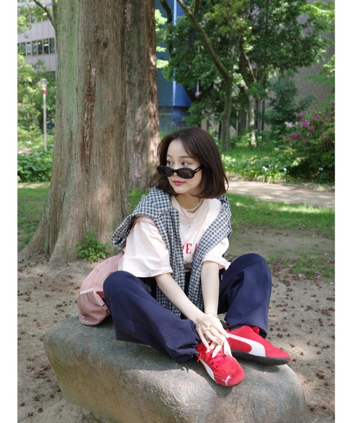 JUMELLE(ジュメロ)の「JM dog T(Tシャツ/カットソー・レディース・ホワイト/ピンク・FREE)」の16枚目の写真