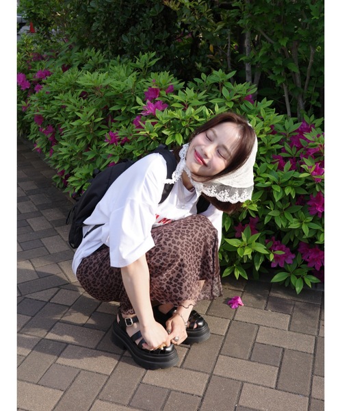 JUMELLE(ジュメロ)の「JM dog T(Tシャツ/カットソー・レディース・ホワイト/ピンク・FREE)」の21枚目の写真