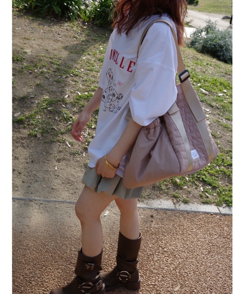 JUMELLE(ジュメロ)の「JM dog T(Tシャツ/カットソー・レディース・ホワイト/ピンク・FREE)」の13枚目の写真