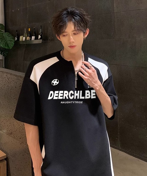 OY/オーワイ』 OPYD HALF ZIPPER T/ハーフジップ Tシャツ OY│A