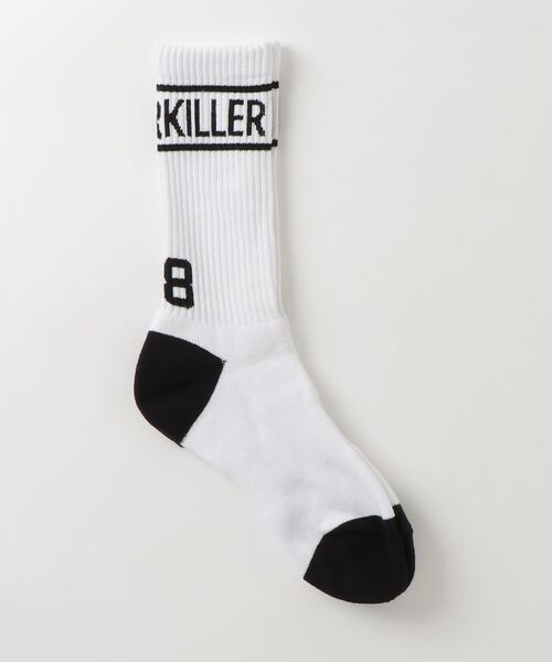 RUDIE'S(ルーディーズ)の「"LK98" SOCKS(ソックス/靴下・メンズ・ホワイト×ブラック・FREE)」の2枚目の写真