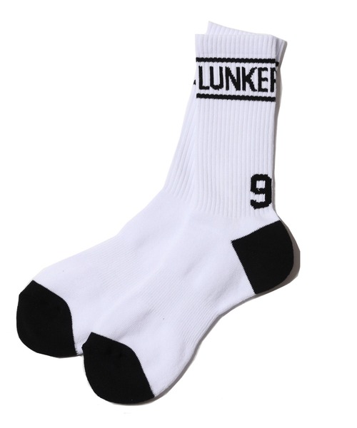 RUDIE'S(ルーディーズ)の「"LK98" SOCKS(ソックス/靴下・メンズ・ホワイト×ブラック・FREE)」の1枚目の写真