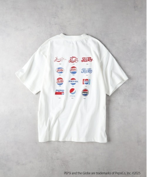 Right-on(ライトオン)の「【 限定展開 】 「 PEPSI 」プリント T シャツ(Tシャツ/カットソー・レディース・その他7/ブラック/その他6/ホワイト/その他1/その他5/その他2/その他3・M/L)」の4枚目の写真