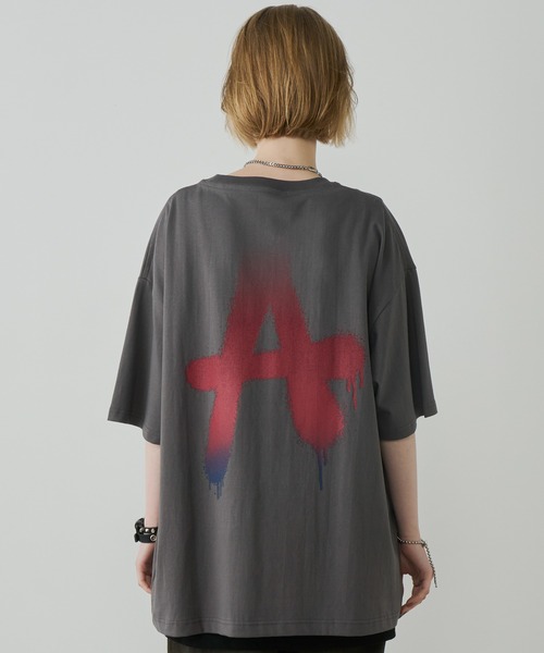 AIVER(アイバー)の「AIVER AグラデーションS/S TEE(Tシャツ/カットソー・メンズ・ホワイト/ブラック/チャコールグレー/アッシュグレー・SMALL/MEDIUM/LARGE)」の1枚目の写真