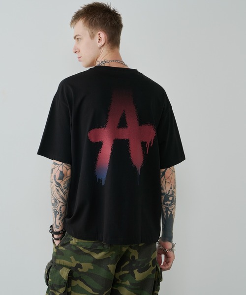 AIVER(アイバー)の「AIVER AグラデーションS/S TEE(Tシャツ/カットソー・メンズ・ホワイト/ブラック/チャコールグレー/アッシュグレー・SMALL/MEDIUM/LARGE)」の15枚目の写真