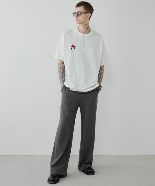 AIVER(アイバー)の「AIVER AグラデーションS/S TEE(Tシャツ/カットソー・メンズ・ホワイト/ブラック/チャコールグレー/アッシュグレー・SMALL/MEDIUM/LARGE)」の11枚目の写真