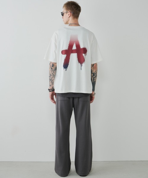 AIVER(アイバー)の「AIVER AグラデーションS/S TEE(Tシャツ/カットソー・メンズ・ホワイト/ブラック/チャコールグレー/アッシュグレー・SMALL/MEDIUM/LARGE)」の12枚目の写真