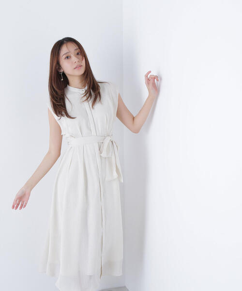 美品 ナチュラルビューティーベーシック ストライプ 半袖 ひざ丈 フレア ワンピ 美品 ナチュラルビューティーベーシック ストライプ 半袖 ひざ丈