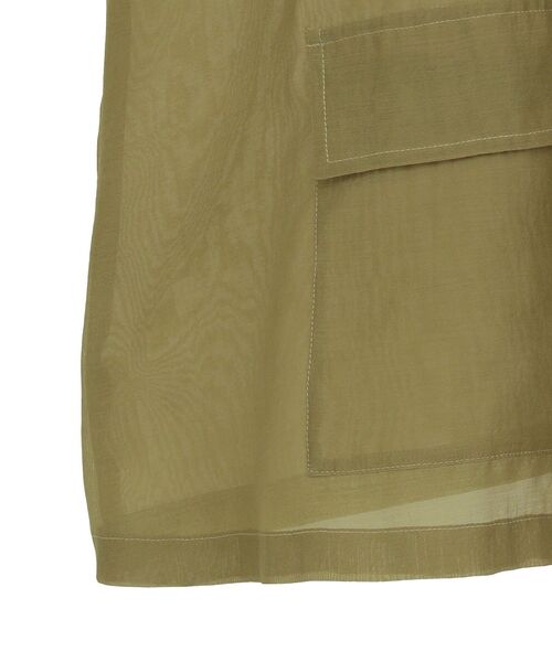 AMERICAN HOLIC（アメリカンホリック）の「シアードロストWポケットベスト（ベスト・レディース・ブラック/オリーブ・FREE）」の10枚目の写真