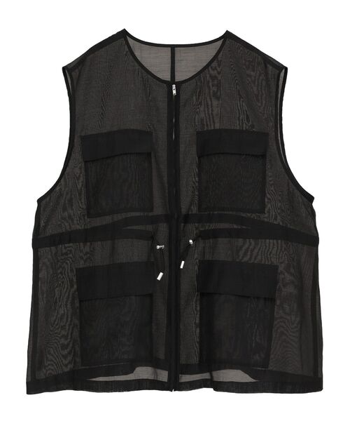 AMERICAN HOLIC（アメリカンホリック）の「シアードロストWポケットベスト（ベスト・レディース・ブラック/オリーブ・FREE）」の14枚目の写真