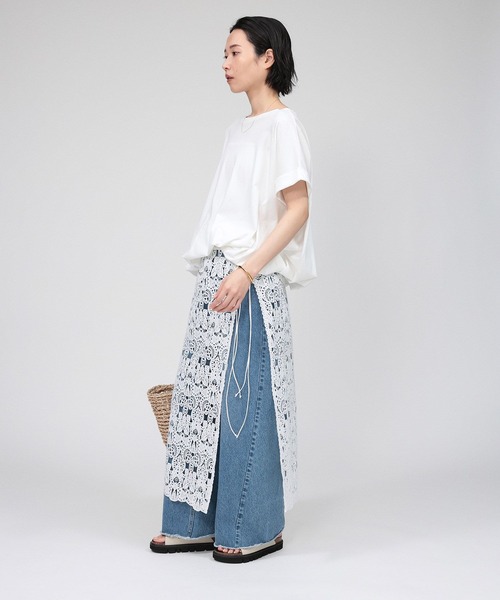 刺繍ラップスカート 791453f1-f5a6-4fd2-8c1f-