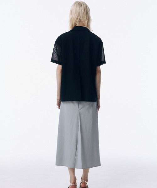 Jose moonシアージャケット セール】SHEER HALFSLEEVE JACKET/シアーハーフスリーブ