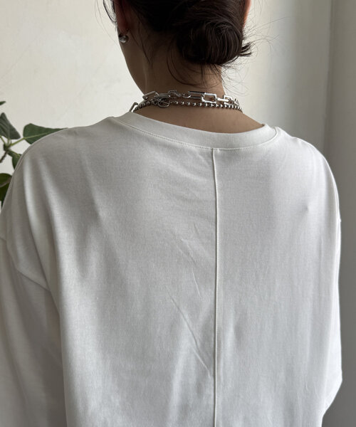 【新品】DouDou 透け感 ロゴプリントTシャツ Web完売品！ DouDou tシャツ 「WEB限定」迷彩ロゴTEE レディース : ZOZOTOWN
