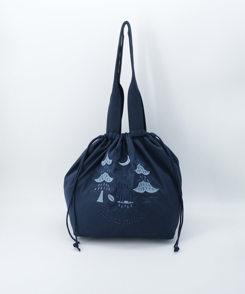 moz(モズ)の「moz モズ 刺繍トート L(トートバッグ・レディース・ネイビー/レッド/ブラック・FREE)」の11枚目の写真