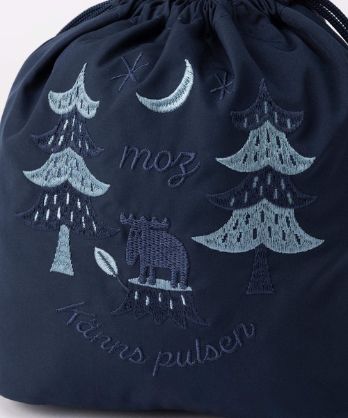 moz(モズ)の「moz モズ 刺繍トート L(トートバッグ・レディース・ネイビー/レッド/ブラック・FREE)」の13枚目の写真