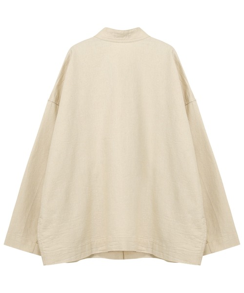 Plantation(プランテーション)の「BIZEN KIRAデニム / ジャケット / (O)(デニムジャケット・レディース・オフホワイト・X-LARGE)」の2枚目の写真