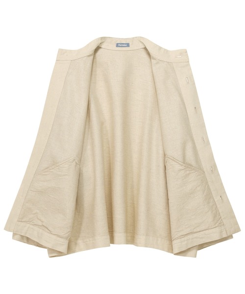 Plantation(プランテーション)の「BIZEN KIRAデニム / ジャケット / (O)(デニムジャケット・レディース・オフホワイト・X-LARGE)」の7枚目の写真