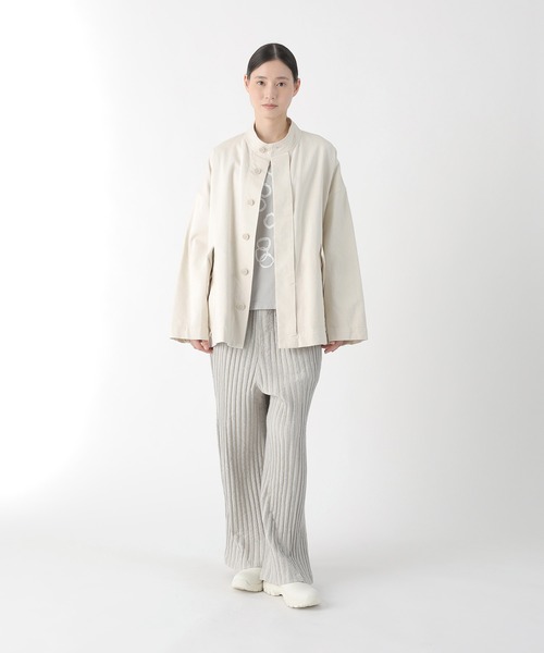 Plantation(プランテーション)の「BIZEN KIRAデニム / ジャケット / (O)(デニムジャケット・レディース・オフホワイト・X-LARGE)」の5枚目の写真