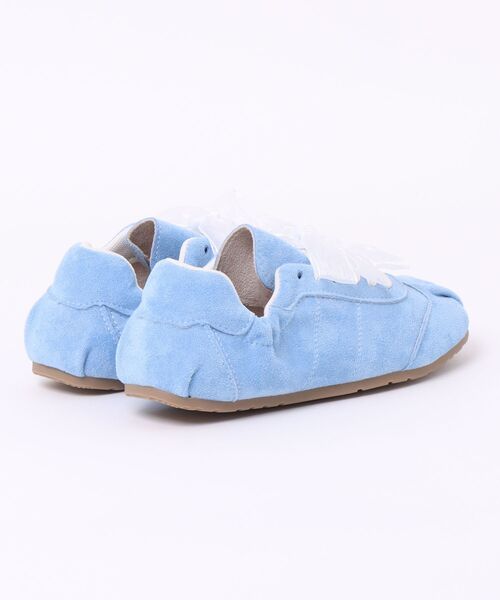 shoes365(シューズスリーシックスファイヴ)の「レースリボン付きスニーカー(スニーカー・レディース・ブルー/ピンク/イエロー/パープル・24.0cm/25.0cm/22.5cm/23.5cm/24.5cm/23.0cm)」の5枚目の写真