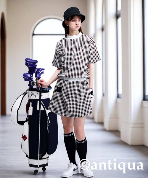 antiqua（アンティカ）の「チェックスカート（スカート・レディース・ブラウン系その他/グリーン系その他・ONESIZE）」の5枚目の写真