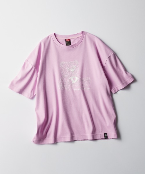 DOUBLE STANDARD CLOTHING（ダブルスタンダードクロージング）の「NEOベアフライスTシャツ（Tシャツ/カットソー・レディース・ピンク/ブラック/オフホワイト・FREE）」の3枚目の写真