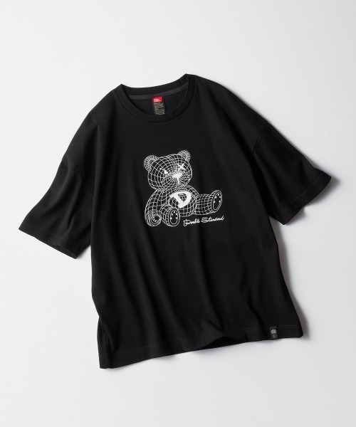 ダブルスタンダードクロージング NEOベアフライスTシャツ クマ NEOベアフライスTシャツ（Tシャツ/カットソー）｜DOUBLE