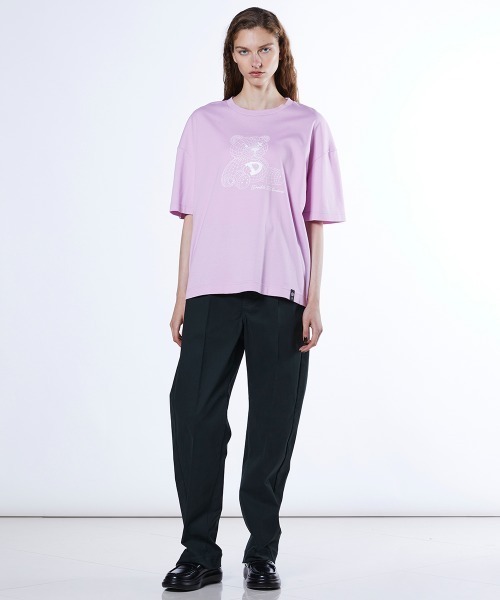 DOUBLE STANDARD CLOTHING（ダブルスタンダードクロージング）の「NEOベアフライスTシャツ（Tシャツ/カットソー・レディース・ピンク/ブラック/オフホワイト・FREE）」の6枚目の写真