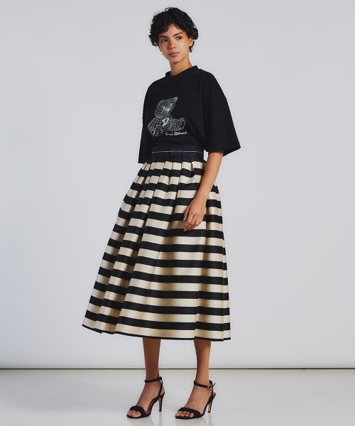 DOUBLE STANDARD CLOTHING（ダブルスタンダードクロージング）の「NEOベアフライスTシャツ（Tシャツ/カットソー・レディース・ピンク/ブラック/オフホワイト・FREE）」の7枚目の写真