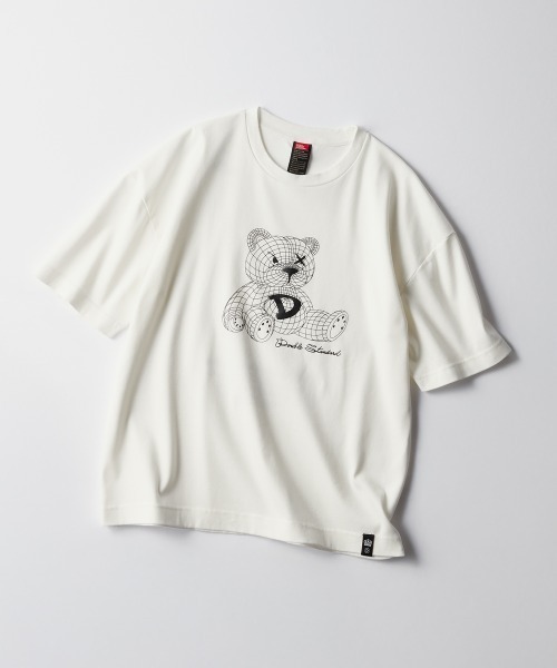 DOUBLE STANDARD CLOTHING（ダブルスタンダードクロージング）の「NEOベアフライスTシャツ（Tシャツ/カットソー・レディース・ピンク/ブラック/オフホワイト・FREE）」の8枚目の写真