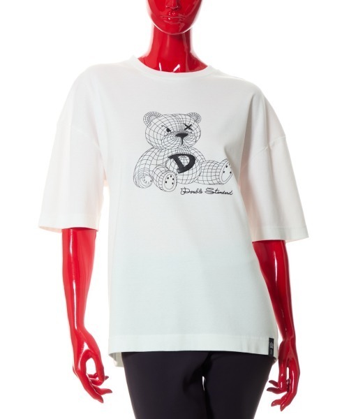 DOUBLE STANDARD CLOTHING（ダブルスタンダードクロージング）の「NEOベアフライスTシャツ（Tシャツ/カットソー・レディース・ピンク/ブラック/オフホワイト・FREE）」の9枚目の写真