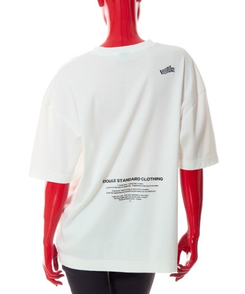 DOUBLE STANDARD CLOTHING（ダブルスタンダードクロージング）の「NEOベアフライスTシャツ（Tシャツ/カットソー・レディース・ピンク/ブラック/オフホワイト・FREE）」の10枚目の写真