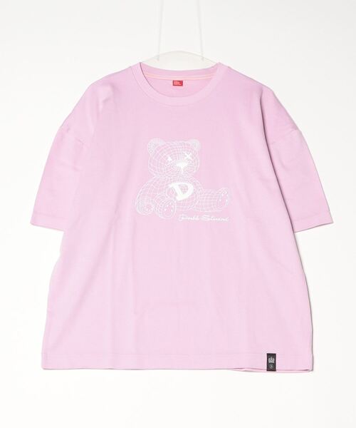 DOUBLE STANDARD CLOTHING（ダブルスタンダードクロージング）の「NEOベアフライスTシャツ（Tシャツ/カットソー・レディース・ピンク/ブラック/オフホワイト・FREE）」の21枚目の写真