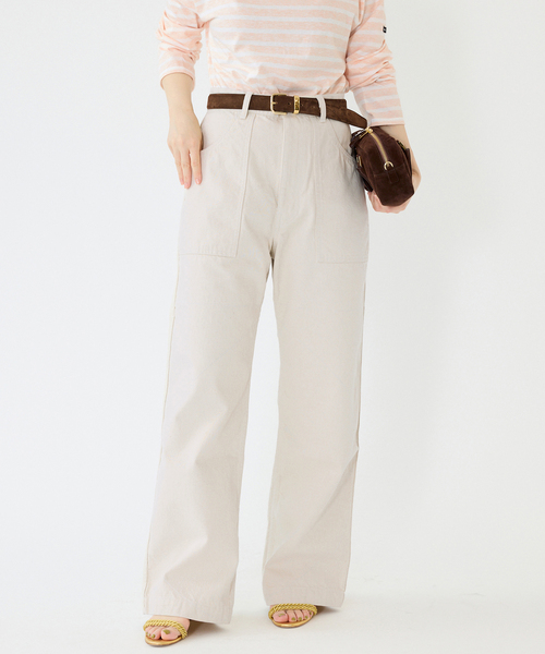 IENA イエナ KURO別注 KURODENIM クロデニム Lサイズ セール】【KURO/クロ】別注 OPTIMA ワイドテーパードデニム