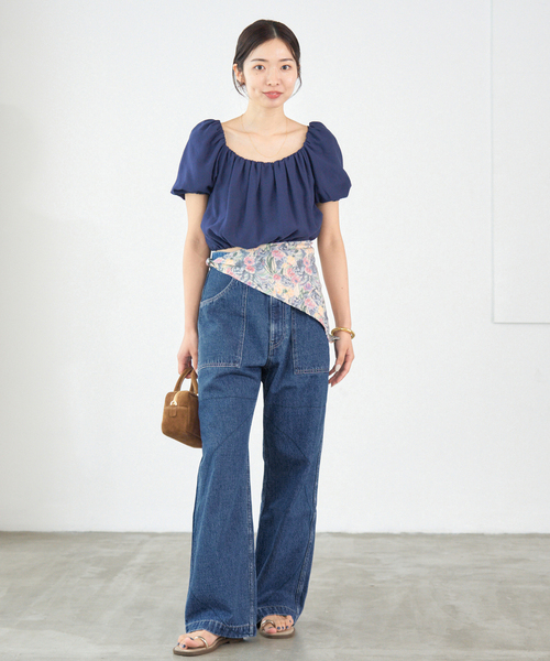 セール】KURO/クロ 別注 BUSH PANTS デニムパンツ（デニムパンツ
