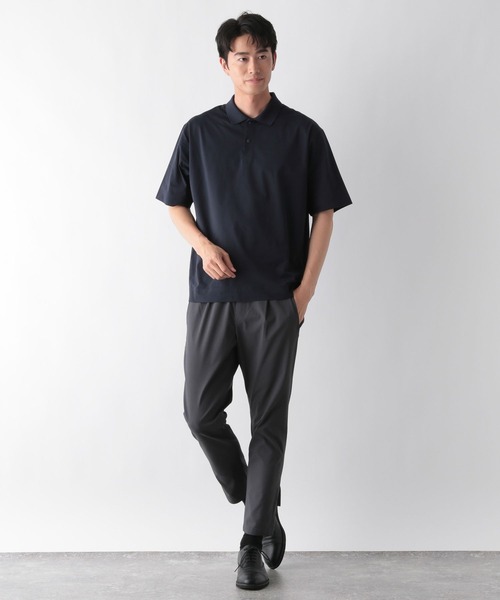 GLOBAL WORK(グローバルワーク)の「クリーンメッシュポロ/288103(ポロシャツ・メンズ・グレー系9/ネイビー・S/M/L/XL)」の18枚目の写真