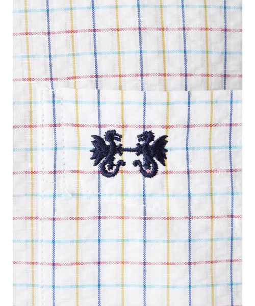 McGREGOR(マックレガー)の「綿スラブサッカーシャツ(シャツ/ブラウス・メンズ・ブルー/クリーム/ネイビー/アイボリー・L/XL/M)」の19枚目の写真