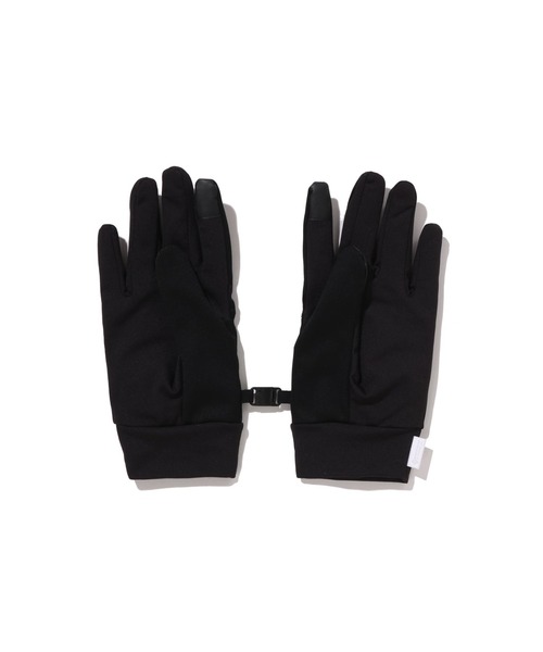 A BATHING APE(アベイシングエイプ)の「GORE-TEX WIND STOPPER GLOVE(手袋・メンズ・ブラック・MEDIUM/LARGE)」の2枚目の写真
