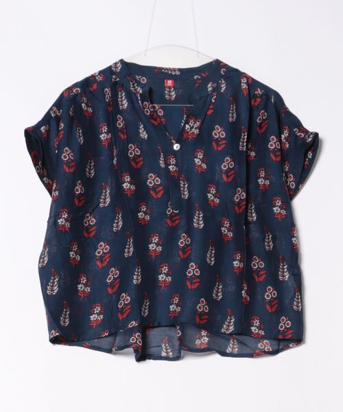 チャイハネ（チャイハネ）の「【チャイハネ】アーディブトップス（その他トップス・レディース・ホワイト/レッド/ブラウン/ネイビー・FREE）」の4枚目の写真