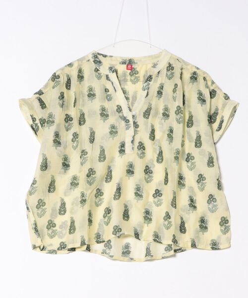 チャイハネ（チャイハネ）の「【チャイハネ】アーディブトップス（その他トップス・レディース・ホワイト/レッド/ブラウン/ネイビー・FREE）」の2枚目の写真