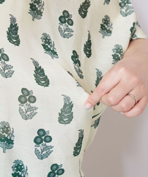 チャイハネ（チャイハネ）の「【チャイハネ】アーディブトップス（その他トップス・レディース・ホワイト/レッド/ブラウン/ネイビー・FREE）」の13枚目の写真